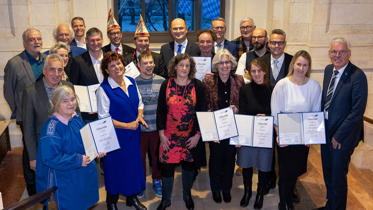 Verleihung der Kultur-, Sozial- und Umweltpreise 2023 der Bayerischen Landesstiftung
